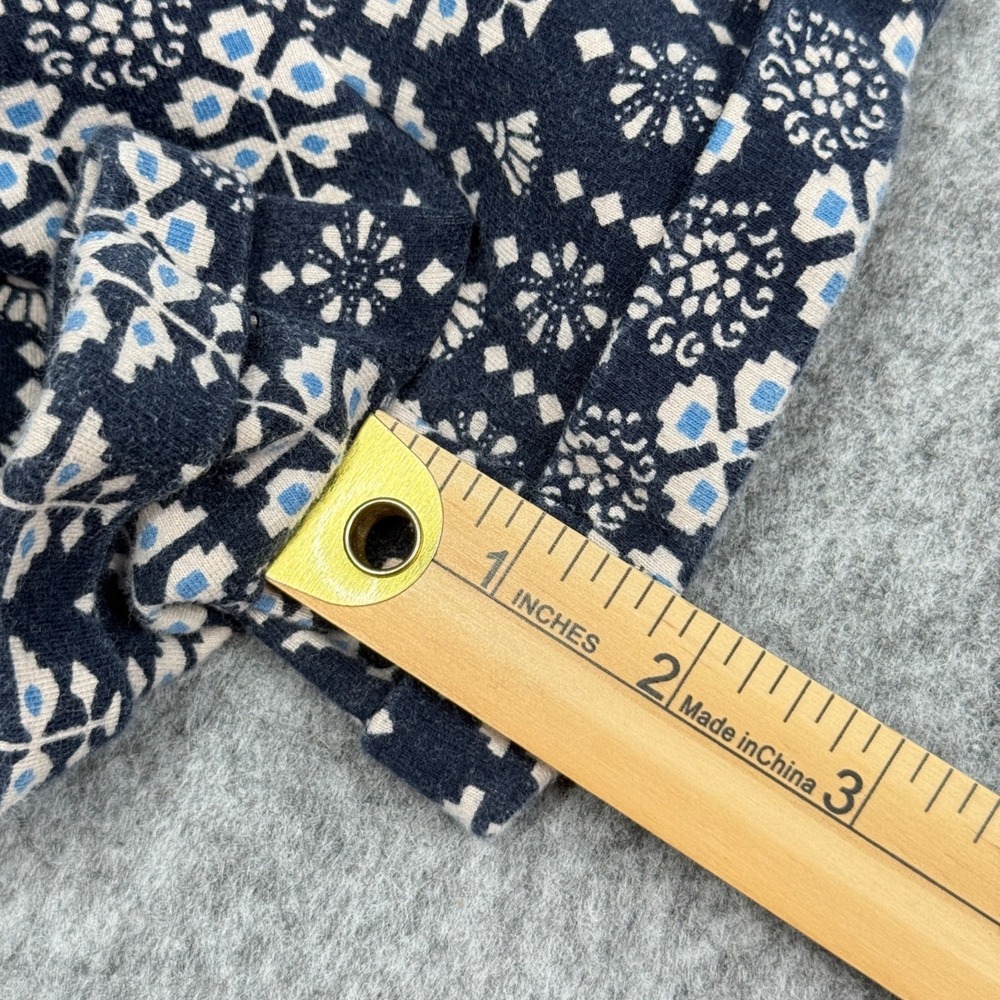 Hollister Womens Patterned Cotton Blend‎ Navy & White High-Waisted Shorts Size M - Picture 4 of 12